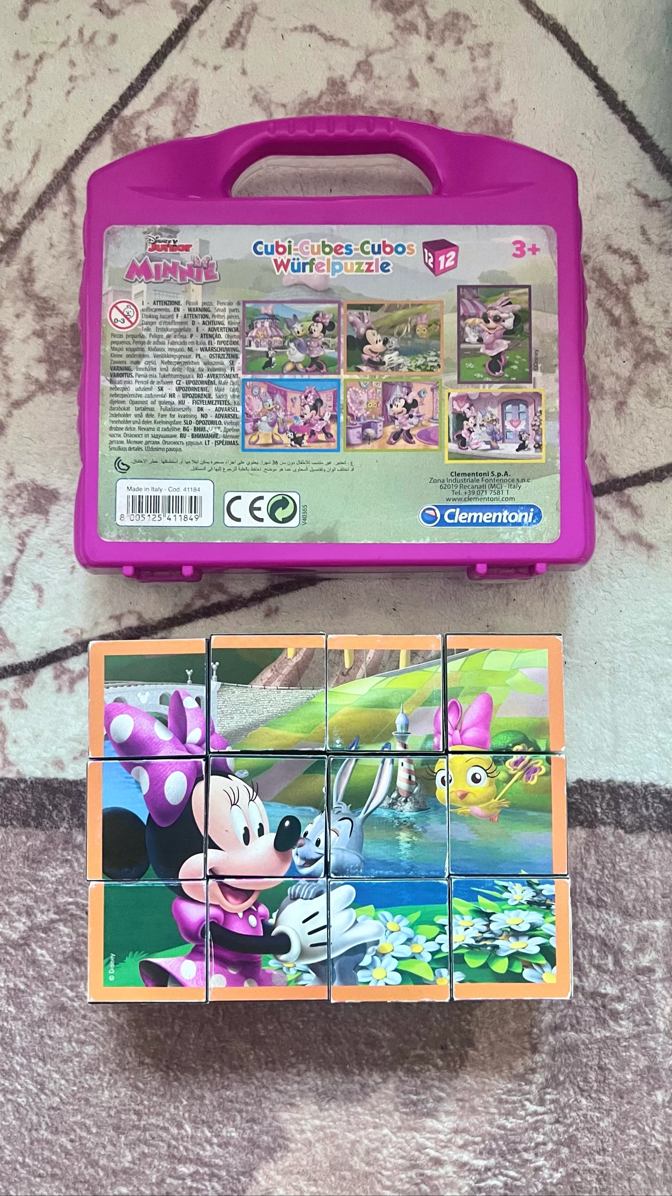 Cubes puzzles Disney Minnie 